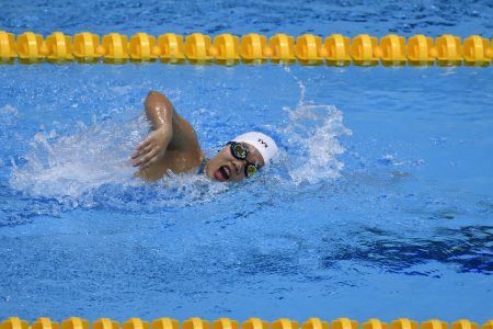 Danielle Moi in the Women's 400m Freestyle_credit Wong Foo Lam_SDSC